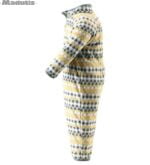 Šiltas flisinis kombinezonas