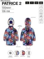 Huppa pūkinė striukė Patrice-2.